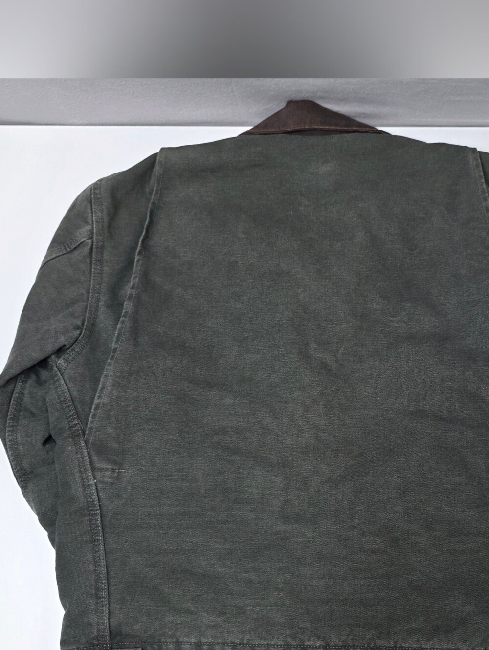 Vintage Carhartt J97 Detroit Jacket in the Moss Green (MOS) colorway Size Medium - Picture 12 of 16
